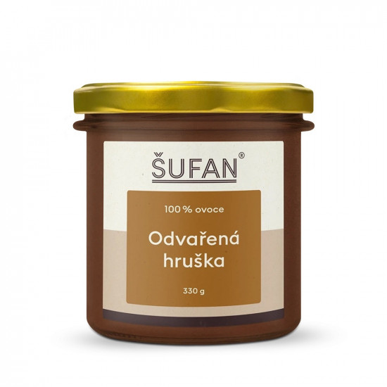 Hrušková povidla, Šufan Odvařená hruška, 330 g
