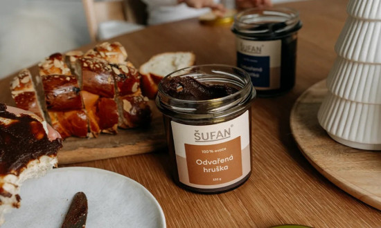 Hrušková povidla, Šufan Odvařená hruška, 330 g-28809