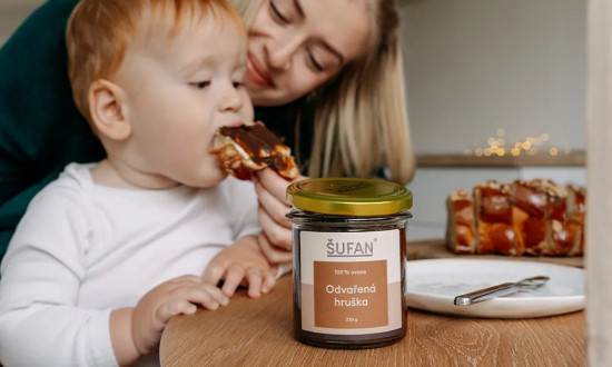 Hrušková povidla, Šufan Odvařená hruška, 330 g-28810