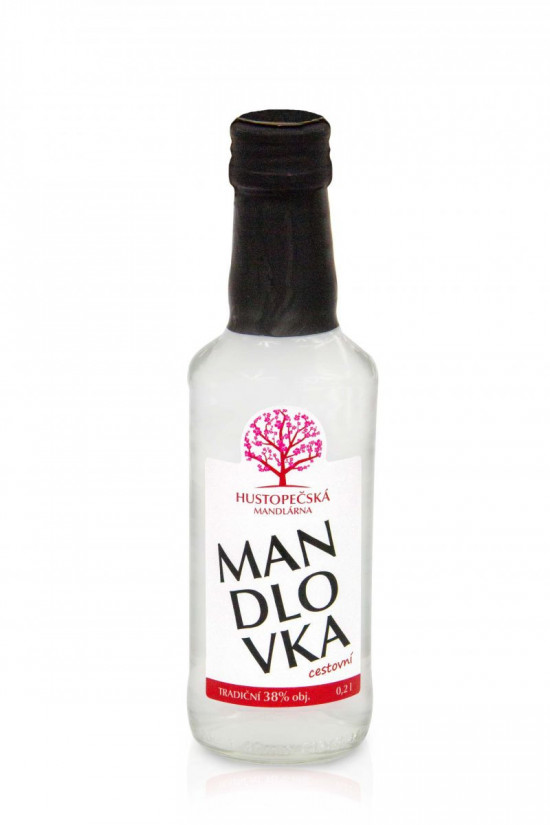 Hustopečská mandlárna, Mandlovka 38%, cestovní balení, 0.2 l