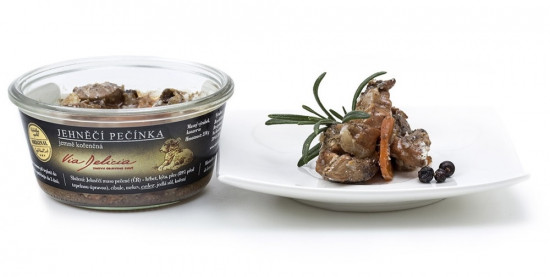 Jehněčí pečínka jemně kořeněná, Via Delicia, bez lepku, 210 g-5337