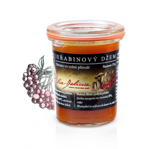 Jeřabinový džem, Via Delicia, 175 g