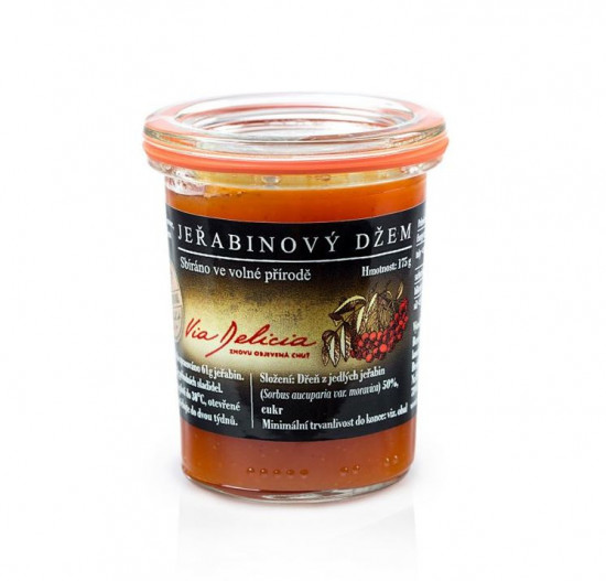 Jeřabinový džem, Via Delicia, 175 g-25270