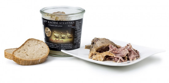 Kachní stehýnka ve vlastním sádle pečená 2 ks, Via Delicia, bez lepku, 450 g-5342