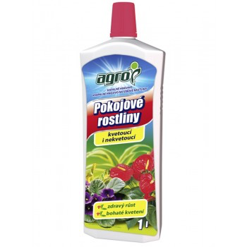 Kapalné hnojivo pro pokojové rostliny, Agro, balení 1 l