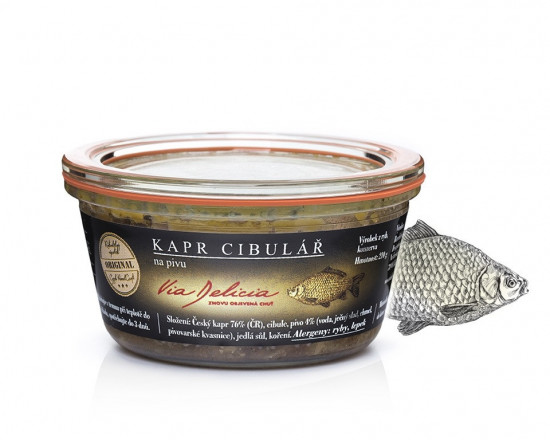 Kapr cibulář, Via Delicia, 210 g