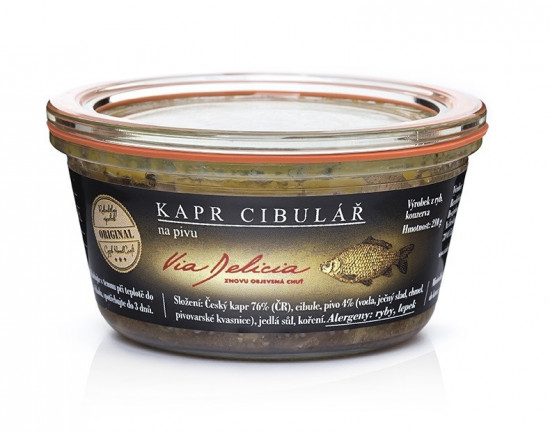 Kapr cibulář, Via Delicia, 210 g-5344