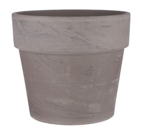 Keramický květináč Mica CARINA, průměr 17 cm, šedo - hnědý