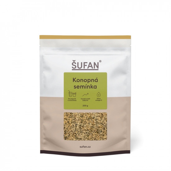 Konopná semínka, Šufan, 200 g