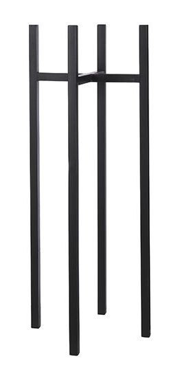 Kovový stojan na květináč Mica ASCOT, rozměr 37.5 x 95 cm, černý