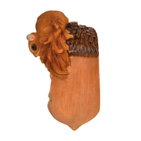 Krmítko pro veverky, Esschert Design, veverka na žaludu, vysoké 20.1 cm-13481