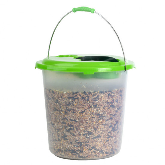 Krmivo pro ptáky v kyblíku s lopatkou, Esschert Design, mix semen, 2.5 kg-13393