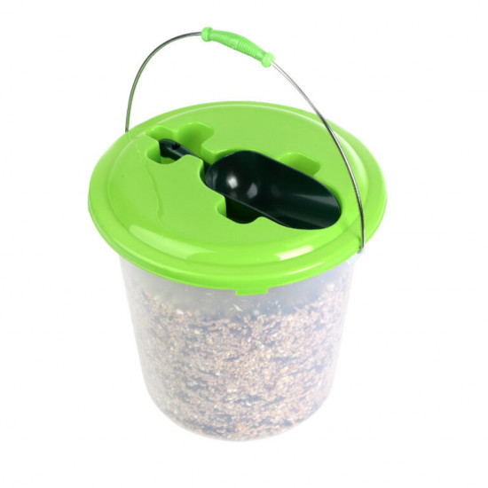 Krmivo pro ptáky v kyblíku s lopatkou, Esschert Design, mix semen, 2.5 kg-13395