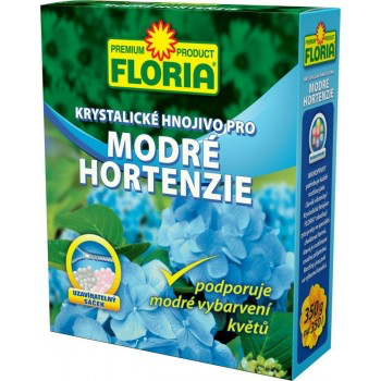 Krystalické hnojivo pro MODRÉ HORTENZIE, Floria, balení 350 g