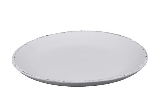 Kulatý podnos, průměr 22 cm, bílý
