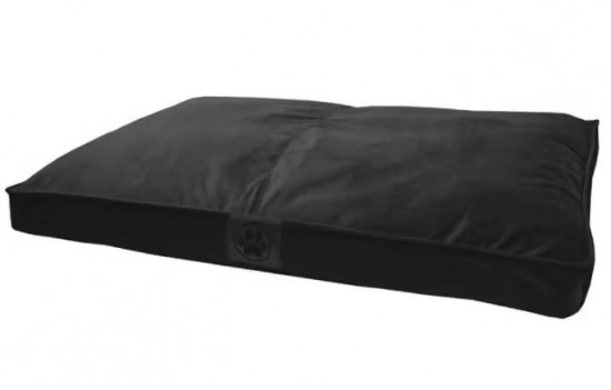 Látkový pelíšek pro psa DOG BOX, 70 x 110 x 10 cm, antracitový