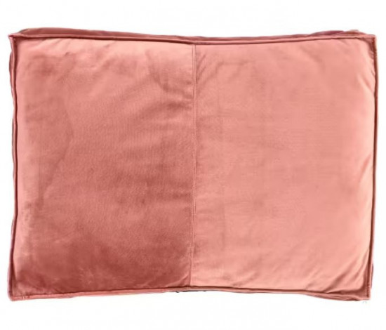 Látkový pelíšek pro psa DOG BOX, 70 x 110 x 10 cm, růžový-28281
