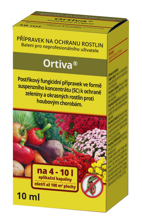 Likvidátor houbových chorob, ORTIVA, balení 10 ml