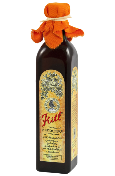 Medicinální bylinný sirup, Kitl Meducínka, bez cukru, 500 ml