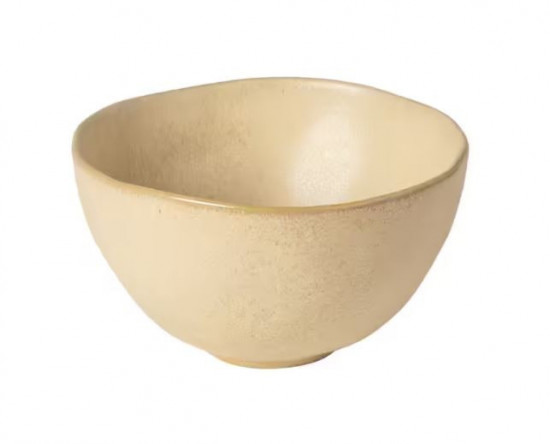 Miska LIVIA, keramická, glazovaná, průměr 15 cm, krémová