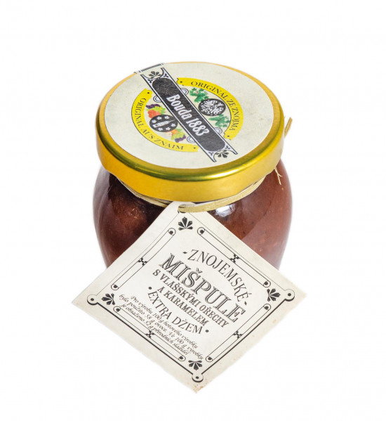 Mišpulový džem s ořechy a karamelem, Bouda 1883, 140 g-17009