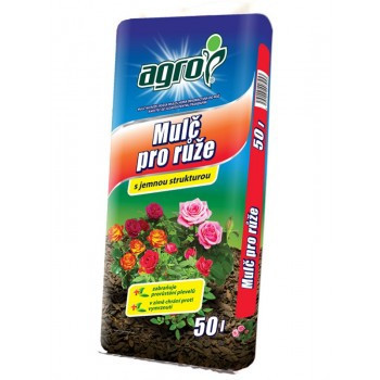 Mulčovací kůra pro RŮŽE, Agro, balení 50 l
