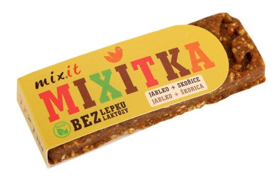 Müsli tyčinka Mixitka, Mixit JABLKO A SKOŘICE, 50 g
