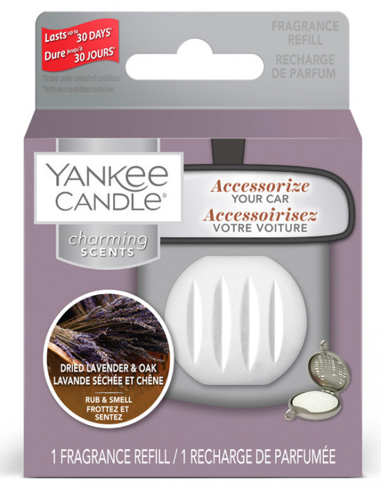 Náhradní náplň Charming Scents, Yankee Candle Dried Lavender & Oak, provonění až 30 dní