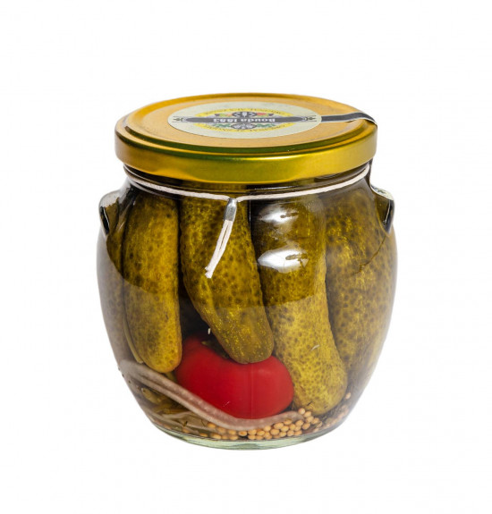 Nakládané okurky s feferonkou, Bouda 1883, 310 g-23235