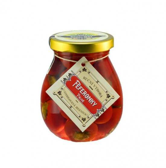 Nakládané pálivé feferonky, Bouda 1883, 440 g