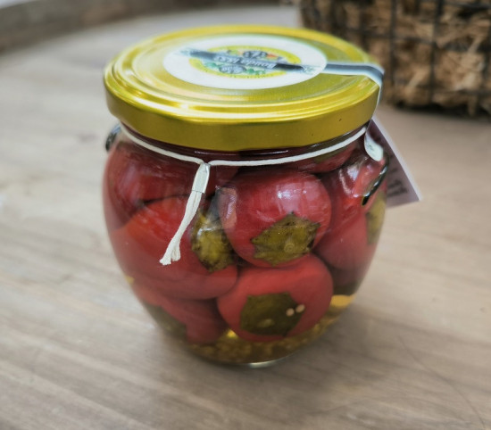 Nakládané pálivé feferonky, Bouda 1883, 440 g-26682