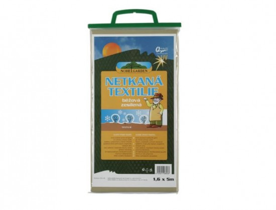 Netkaná textilie zimní, Nohel Garden, rozměr 1.6 x 5 m, béžová