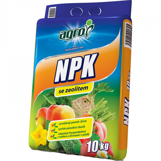 NPK se zeolitem, Agro, balení 10 kg