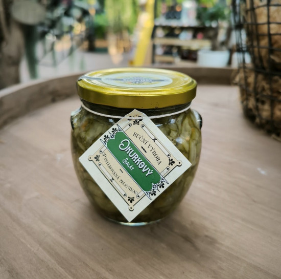 Okurkový sladkokyselý salát, Bouda 1883, 480 g-26669