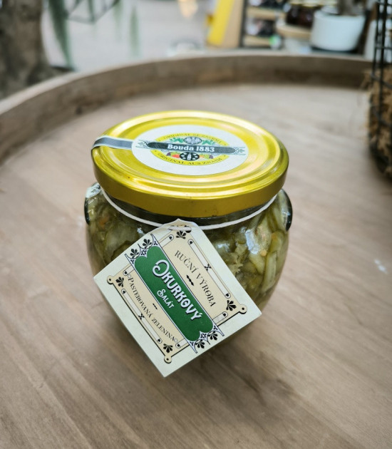 Okurkový sladkokyselý salát, Bouda 1883, 480 g-26671
