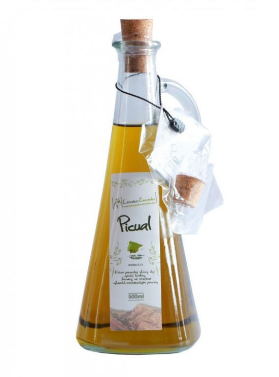 Olivový olej Picual v karafě, Lozano Červenka, 500 ml