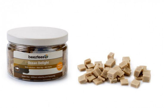 Pamlsek pro kočky s kuřecím a rybou, OCEAN DELIGHT, 90 g-27900