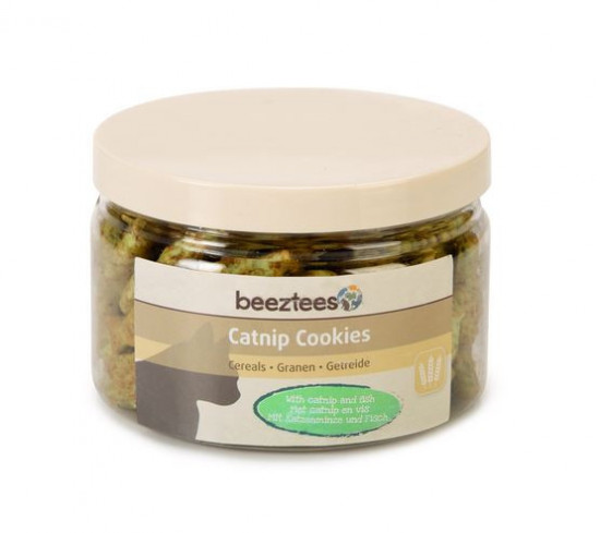 Pamlsek pro kočky s lososem a šantou, CATNIP COOKIES, 55 g