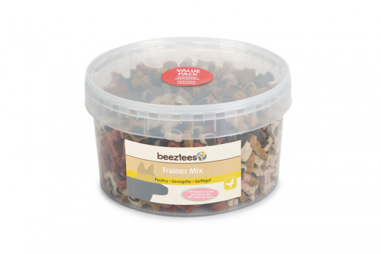 Pamlsek pro psy s jehněčím a lososem v kyblíku, TRAINER MIX, 1 400 g