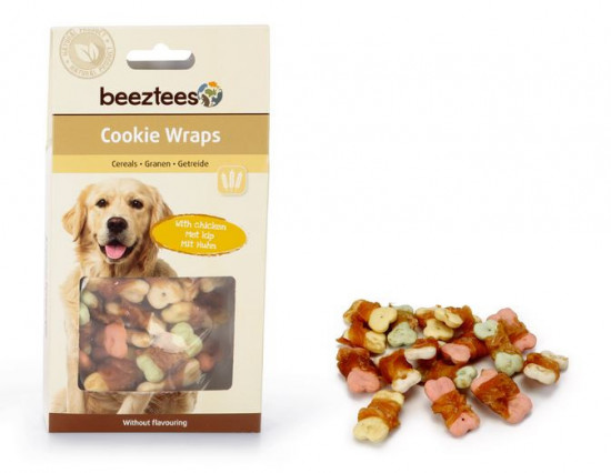 Pamlsek pro psy s kuřecím, COOKIE WRAPS, 100 g-27982