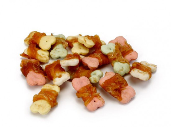 Pamlsek pro psy s kuřecím, COOKIE WRAPS, 100 g-27983