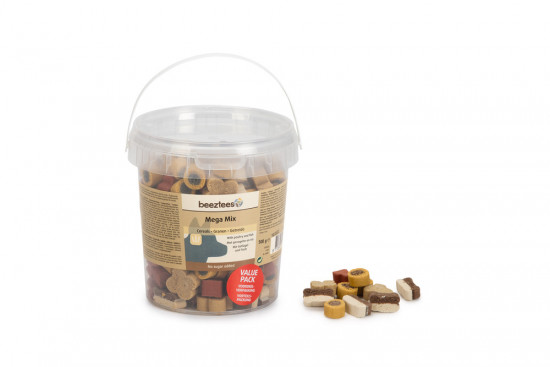 Pamlsek pro psy v kyblíku, MEGA MIX, 500 g-28638