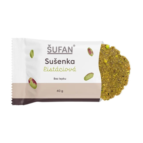 Pistáciová sušenka bez lepku, Šufan, 40 g-29747