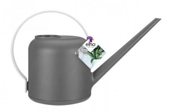 Plastová konvička Elho B.FOR SOFT, objem 1.7 l, antracitovo - bílá