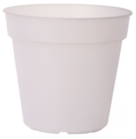 Plastový květináč pro orchideje elho GREEN BASICS ORCHID, průměr 17 cm, bílý mat