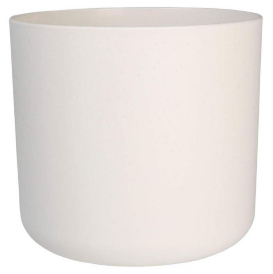Plastový obal na květináč elho B.FOR SOFT, průměr 22 cm, bílý