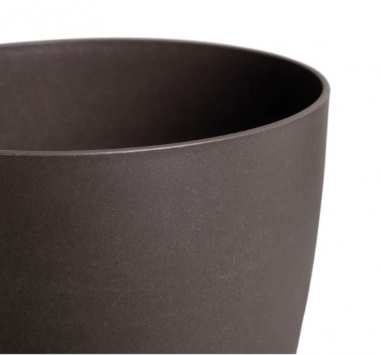 Plastový obal na květináč elho THE COFFEE COLLECTION, průměr 13 cm, hnědá-27452
