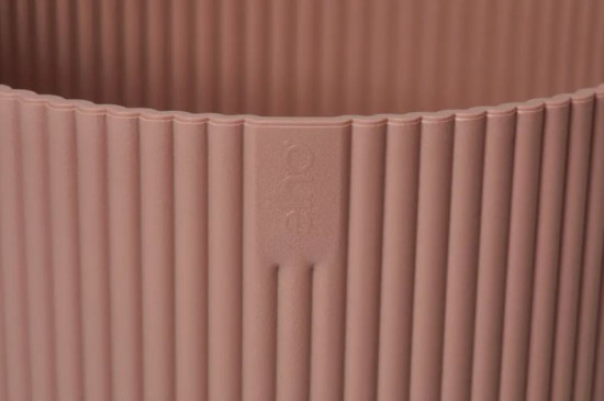 Plastový obal na květináč elho VIBES FOLD, průměr 11 cm, růžový-18415