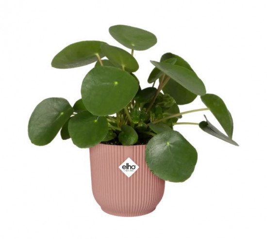 Plastový obal na květináč elho VIBES FOLD, průměr 16 cm, růžový-20607
