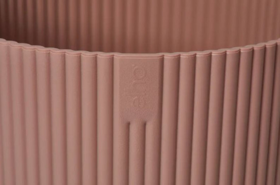 Plastový obal na květináč elho VIBES FOLD, průměr 7 cm, růžový-18408